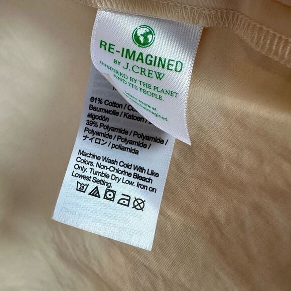 J.Crew Perfect Lightweight Jacket Soft Champagne Light Blush Pink Size S - Picture 12 of 15